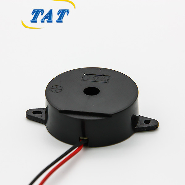 TAT BPC2495W100-2435 Piezoelectric Ceramic Buzzer 24*9.5mm 24VDC 3500Hz Pin Mount