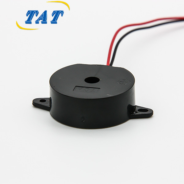 TAT BPC2495W100-2435 Piezoelectric Ceramic Buzzer 24*9.5mm 24VDC 3500Hz Pin Mount