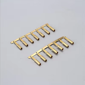TAT TAT-235 Brass Yellow Round Tube Terminal for Consumer Electronics & Automotive Applications