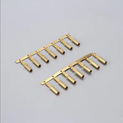 TAT TAT-235 Brass Yellow Round Tube Terminal for Consumer Electronics & Automotive Applications