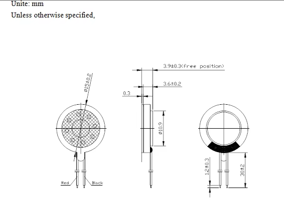 TATSP15A Mylar Speaker